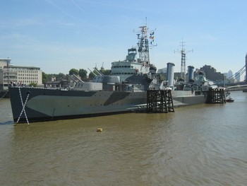 HMS Belfast Walk Around