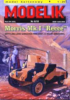 Modelik №6 2010 - Morris Mk.I Recce