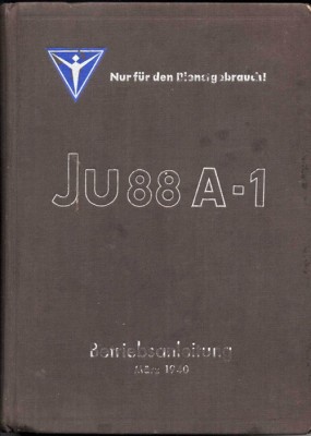 Ju-88 A-1 Betriebsanleitung