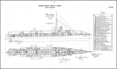 Чертежи кораблей французского флота - TRIDENT 1907