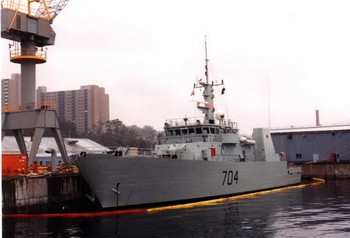Canadian kingston class Maritime Coastal Defence Vessels Walk Around 