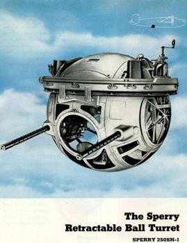 The Sperry Retractable Ball Turret. SPERRY 25GSH-1
