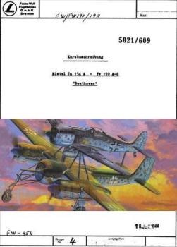 Mistel Projekt Ta 154 A - Fw 190 A-8 "Beethoven"
