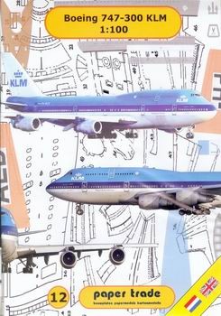 Paper Trade - Boeing 747-300 KLM