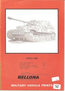 Bellona Military Vehicle Prints: series one