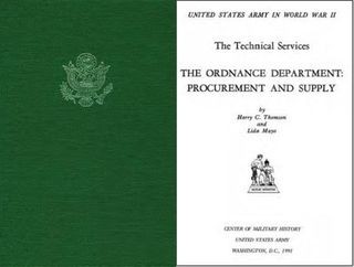 The Ordnance Department: Procurement and Supply