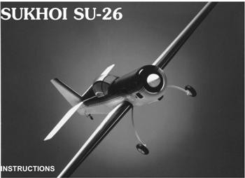 Sukhoi SU-26 Instructions