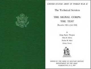 The Signal Corps: The Test (December 1941 to July 1943)