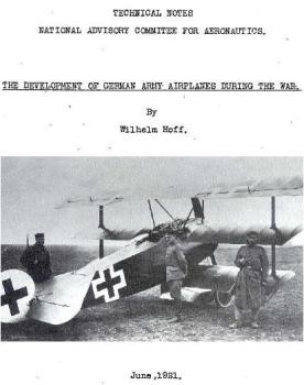 The development of German Army airplanes during the war