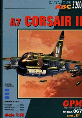 Палубный многоцелевой штурмовик Vought A-7 "Corsair II" [GPM #067]