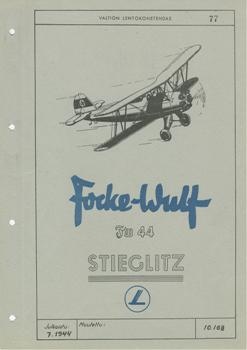 Focke-Wulf FW-44 Stieglitz. Teil 1