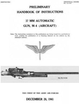 Preliminary Handbook of  37 mm Automatic Gun M-4 