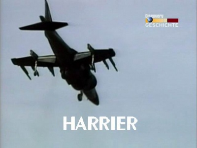 Flugel aus Stahl Harrier.   / Harrier - Der Senkrechtstarter