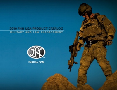 2010 FNH USA Product catalog military and law enforcement