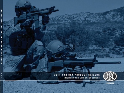 2011 FNH USA Product catalog military and law enforcement