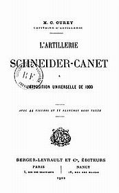 L'Artillerie Schneider-Canet L'Exposittion Universelle de 1900