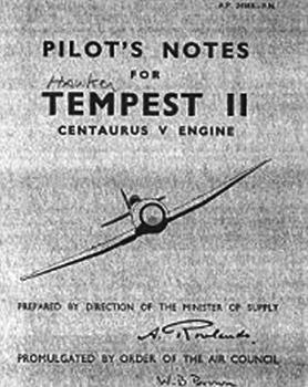 Pilot's Notes for Tempest II 