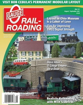 O Gauge Railroading 8-9 2011