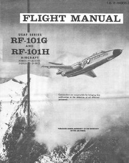 Flight Manual USAF Series RF-101G and RF-101H Aircraft