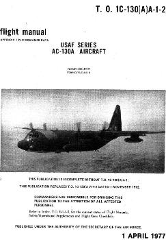 Flight Manual USAF Series Ac-130A  Aircraft  