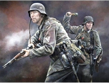    / German War Painting.   2