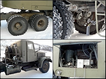 Z-22 fuel servicing truch on a KrAZ-258 chassis Walk Around