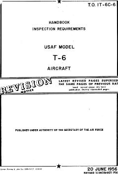 Handbook Inspection requirements USAF Model T-6