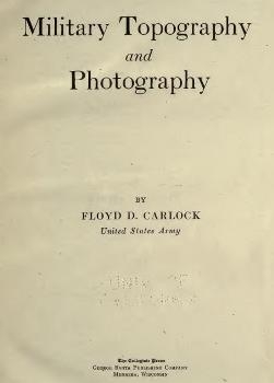 Military Topography and Photography 