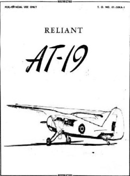 Stinson Reliant Maintanance AT-19 Airplanes