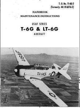 Handbook Maintenance Instructions USAF series T-6G & LT-6G Aircraft