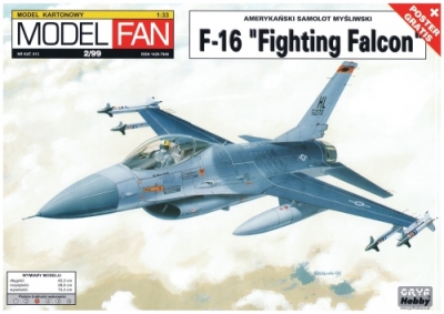 F-16 "Fighting Falcon" (Model Fan 1999-02).