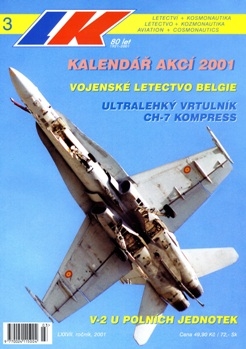 Letectvi + Kosmonautika 2001-03