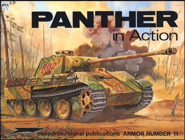 Squadron/Signal № 2011. Panther in action (armor number 11)