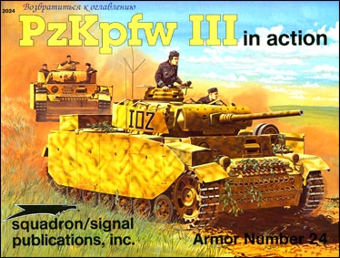Squadron Signal 2024 - PzKpfw III in action (Armor number 24)