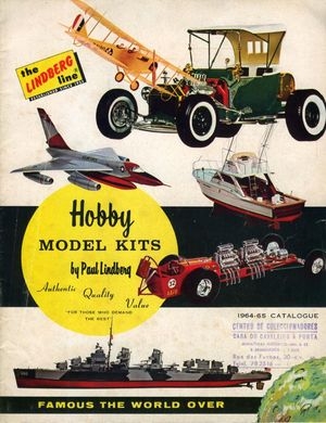 Hobby Model Kits by Paul Lindberg 1964-65 Catalogue