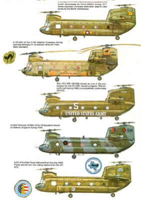 CH-47 Chinook In Action. aircraft number 91 ( Squadron/Signal publications)