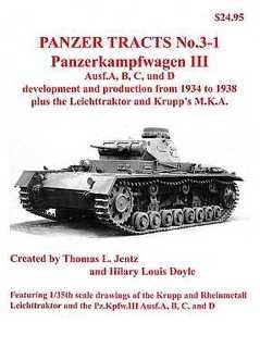 Panzer Tracts No.3-1. Panzerkampfwagen III