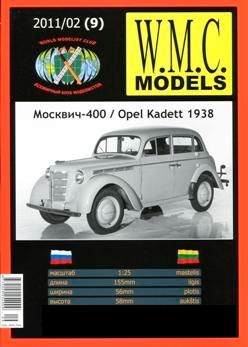 -400 / Opel Kadett 1938 - W.M.C. 2011/02(9)