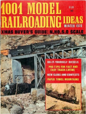 1001 Model Railroading Ideas Winter 1970