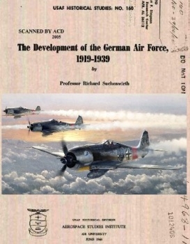 Development of the German Air Force, 1919-1939.  Part 1 