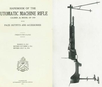 Handbook of the Automatic Machine Rifle Caliber .30, Model of 1909