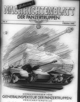 Nachrichtenblatt der panzertruppen 1943  08, 09, 10, 11, 12