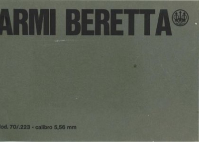 Armi Beretta mod. 70/.223 - calibro 5,56 mm
