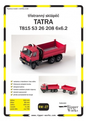 Tatra T815 S3 26 208 6x6.2 (Ripper Works 27).