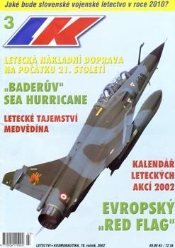 Letectvi + Kosmonautika 2002-03