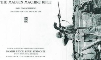 The Madsen Machine Rifle.  Main Characteristics Organisation and Tactical Use