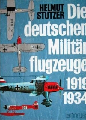 Die deutschen Militarflugzeuge 1919-1934