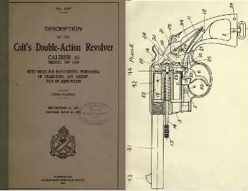 Description of the Colt's double-action revolver, caliber .45