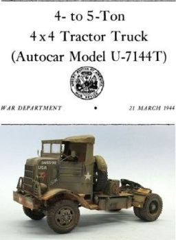 Technical Manual TM 9-816 4- to 5-Ton 4x4 Tractor Truck (Autocar Model U-7144T)