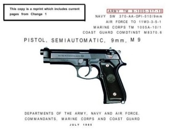 Pistol Semiautomatic M9